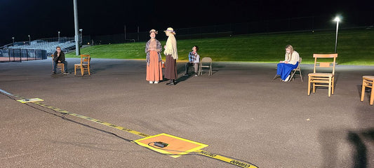 Bartlett Stage Floor Mic-EC's pick up sound at an outdoor play.